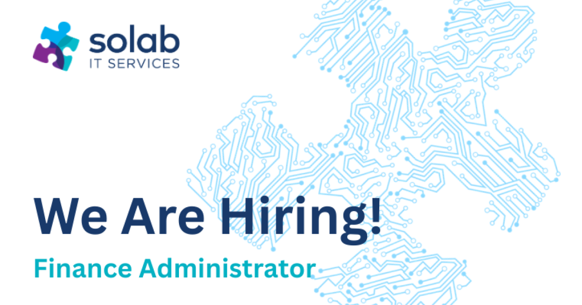 OpenGraph Image for Solab IT Services seeks Finance Administrator to support continued growth