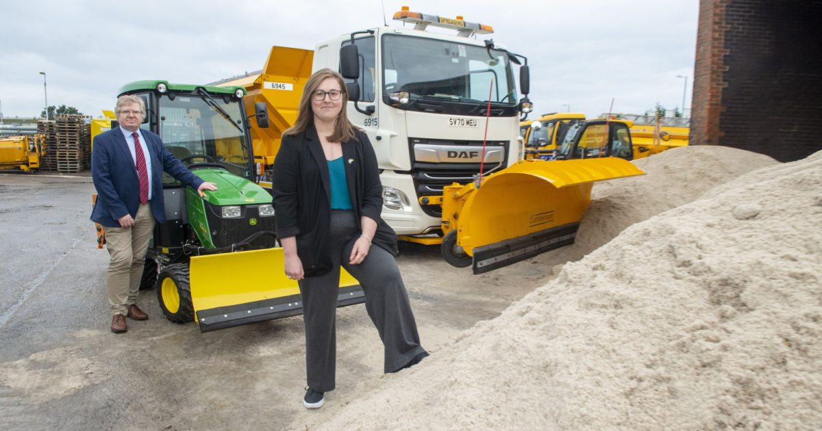 OpenGraph Image for City is ready to grit prioritised roads and pavements this winter