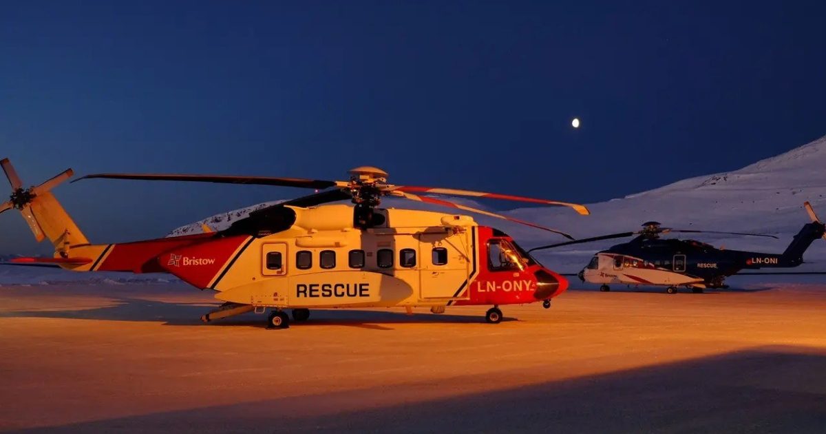 OpenGraph Image for Billion-NOK contract for helicopter transportation and emergency preparedness in the Barents Sea