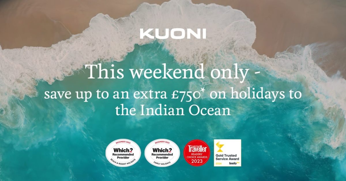 OpenGraph Image for KUONI launch Indian Ocean flash sale this weekend only