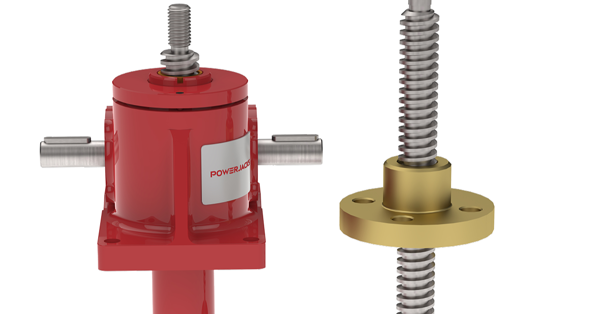 OpenGraph Image for Power Jacks launches new 10kN Screw Jack giving improved possibilities for machine building