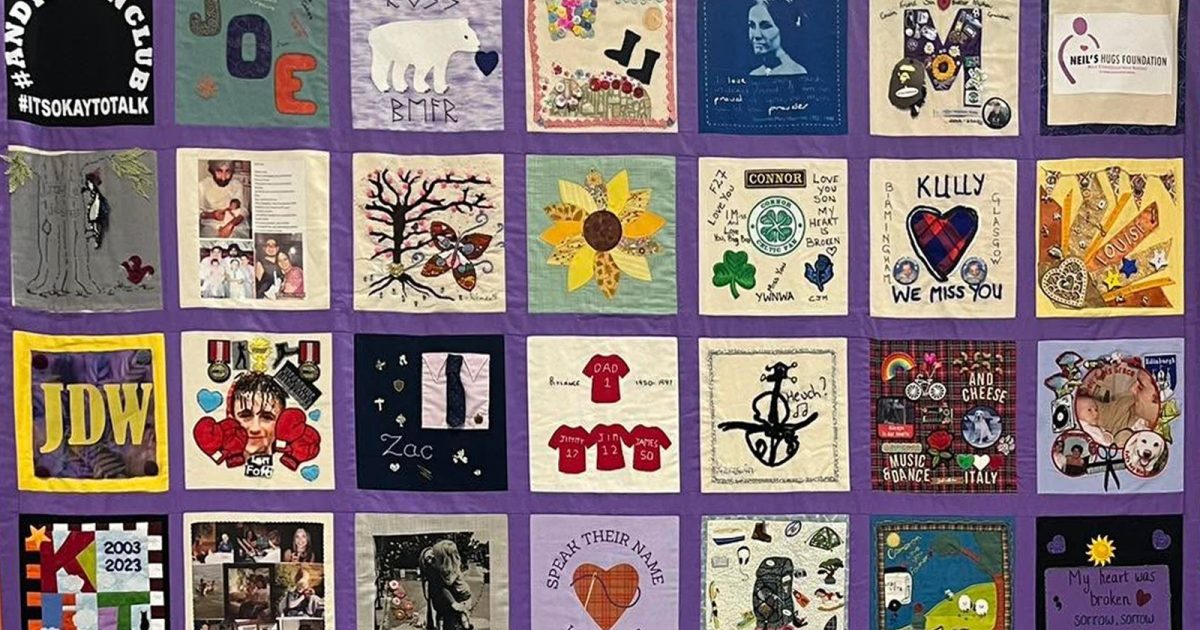 OpenGraph Image for Speak Their Names quilt displayed in Aberdeen