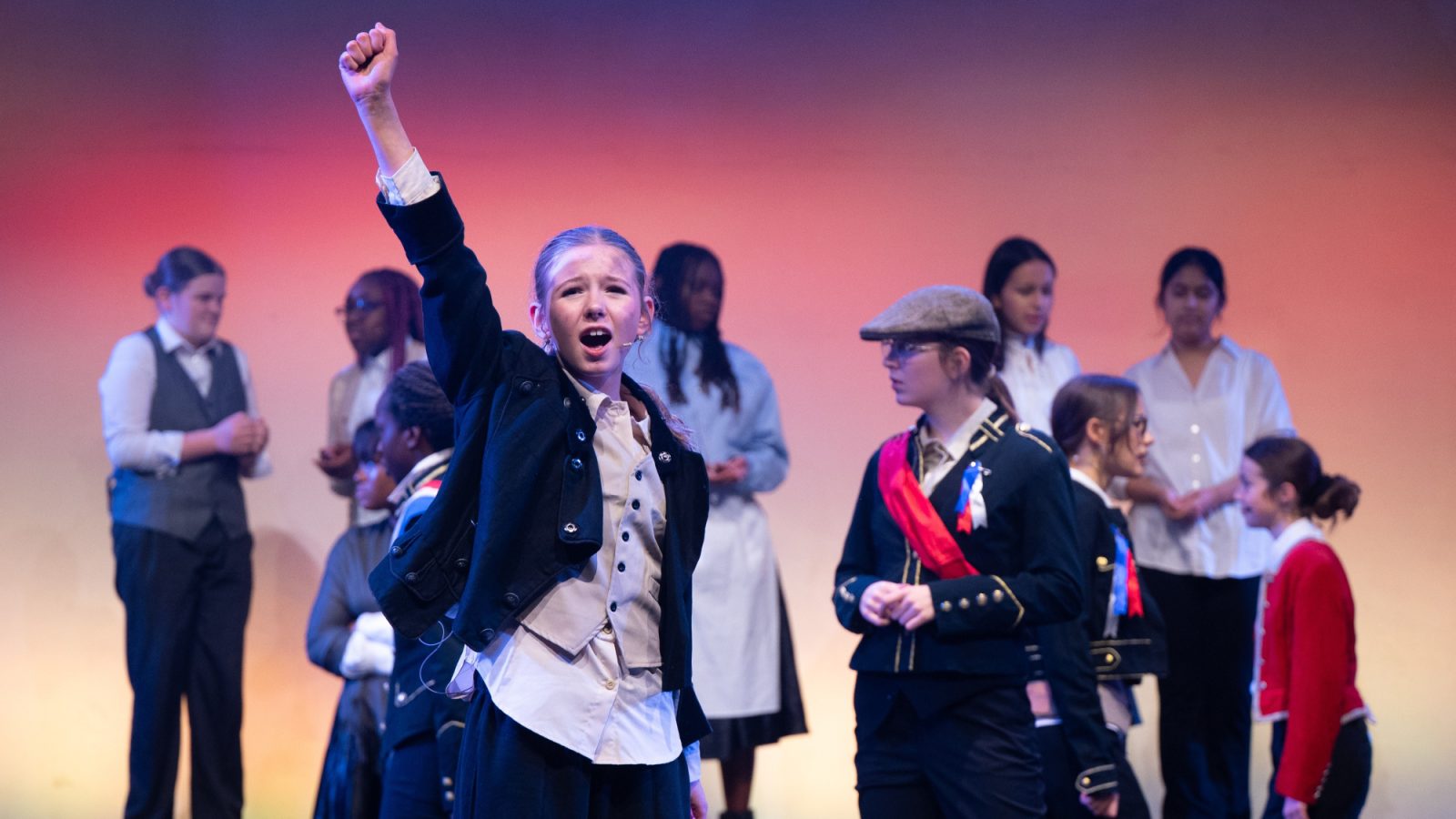 Young students rewrite the script in all-girls take on theatre classic