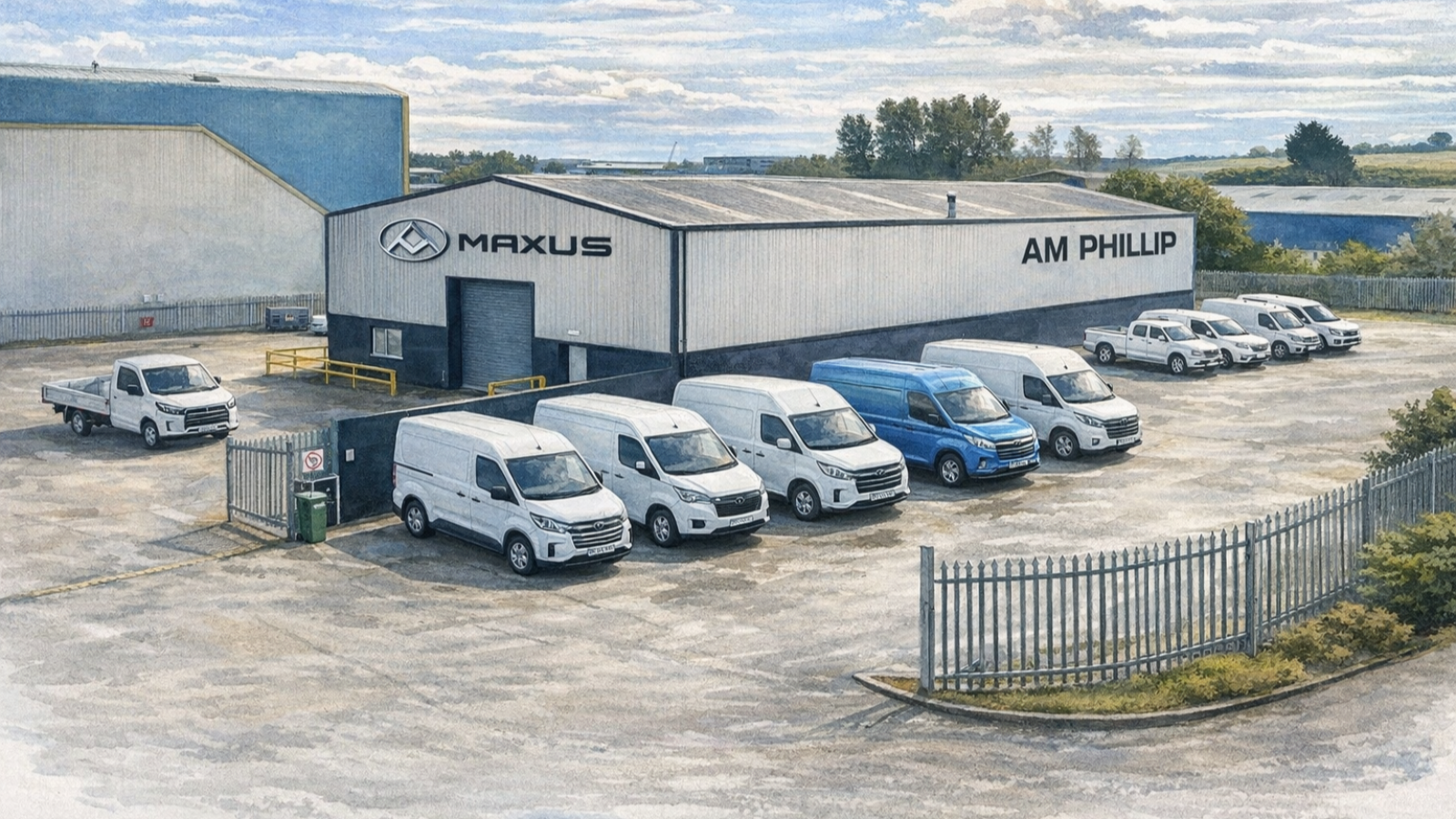 AM Phillip returns to Aberdeen with landmark new manufacturer authorised sales and aftersales centre for MAXUS and Stellantis