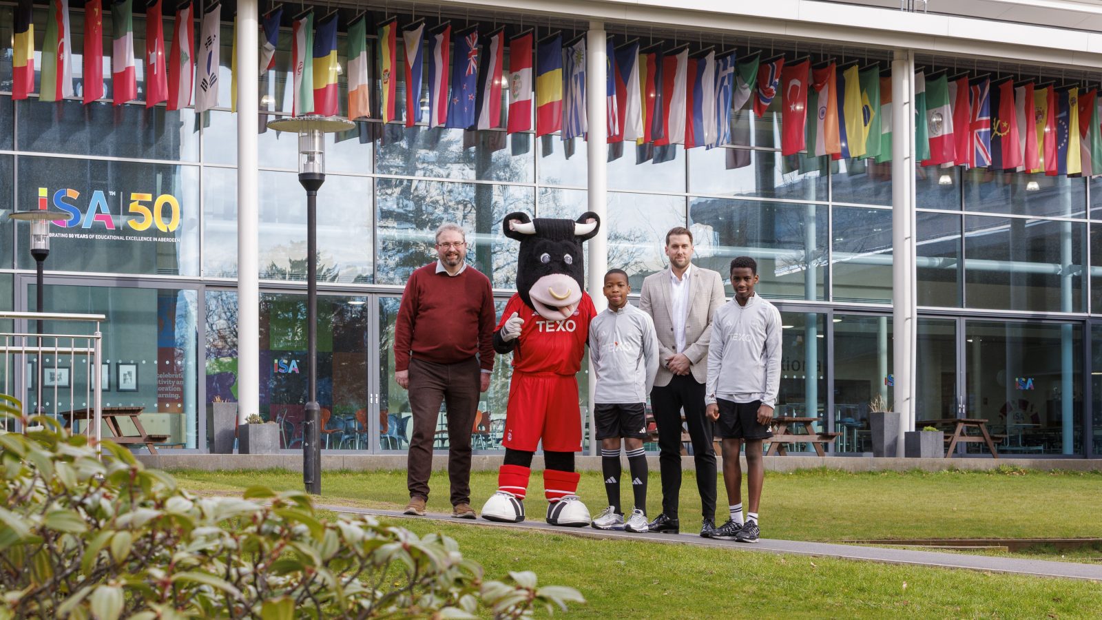 Connecting classrooms to the pitch: International School Aberdeen becomes official partner of the Dons