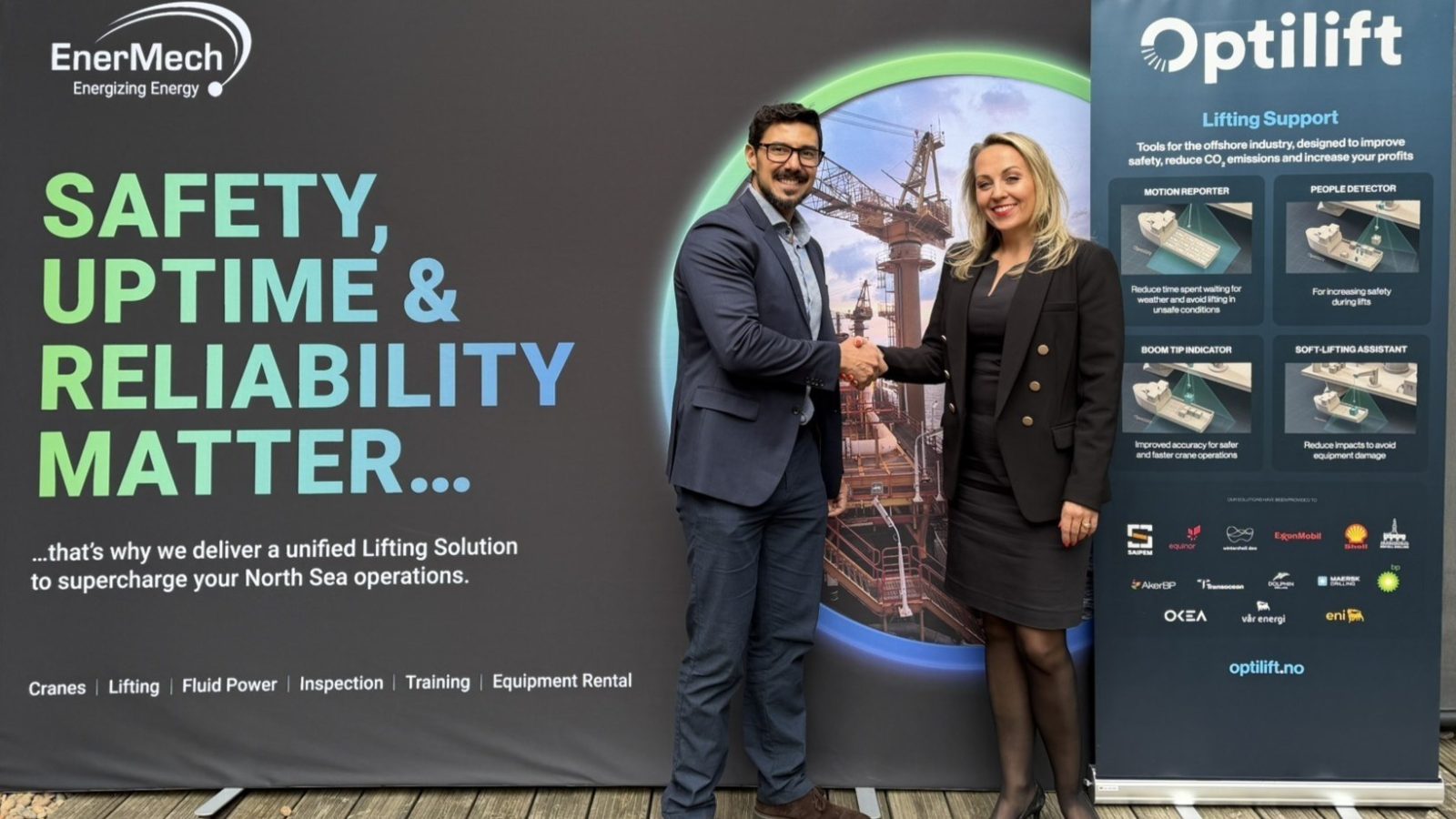 EnerMech and Optilift enter global collaboration to enhance crane operations
