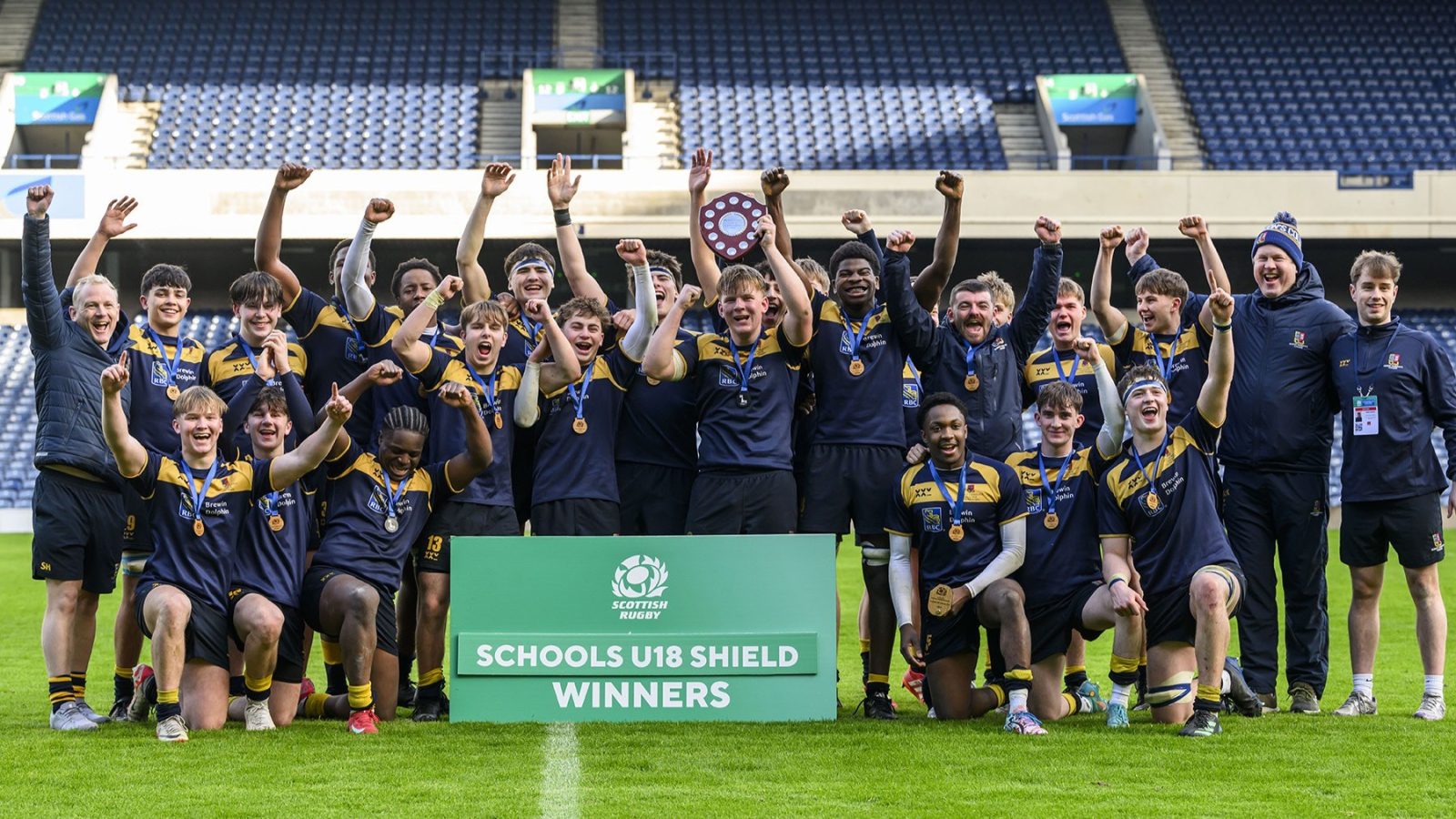 RGC crowned U18 Scottish Schools Shield champions at Murrayfield