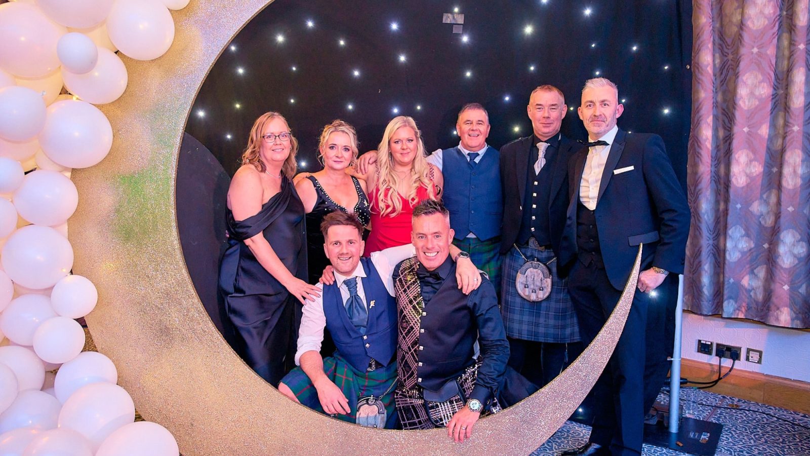 Dancing in the moonlight in aid of charity