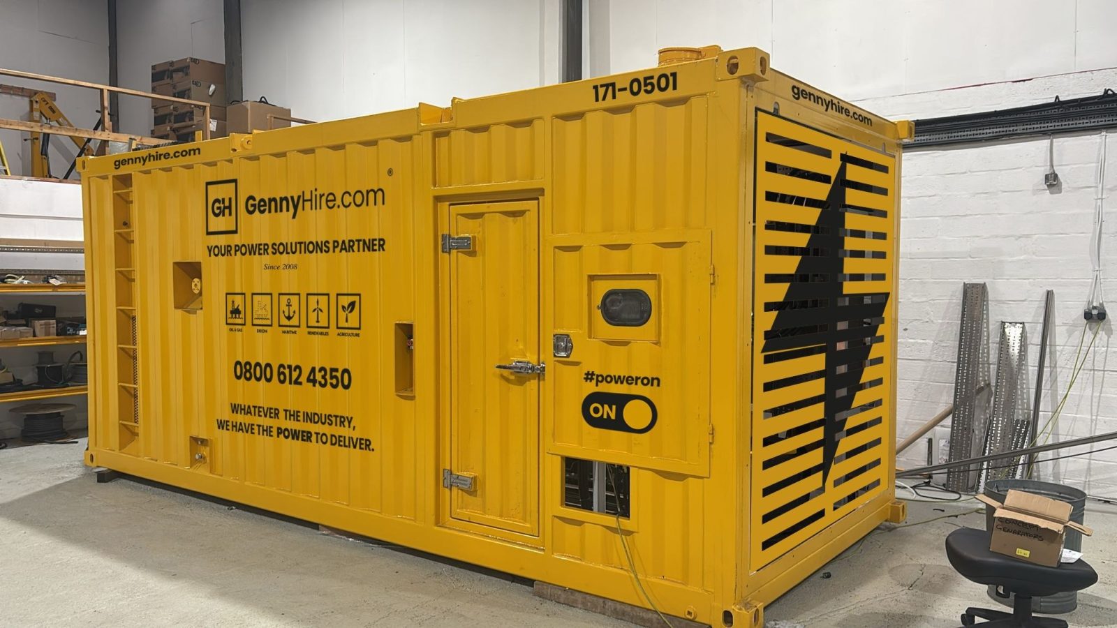 Genny Hire boosts decommissioning capability with 1000kVA Rigsafe upgrade