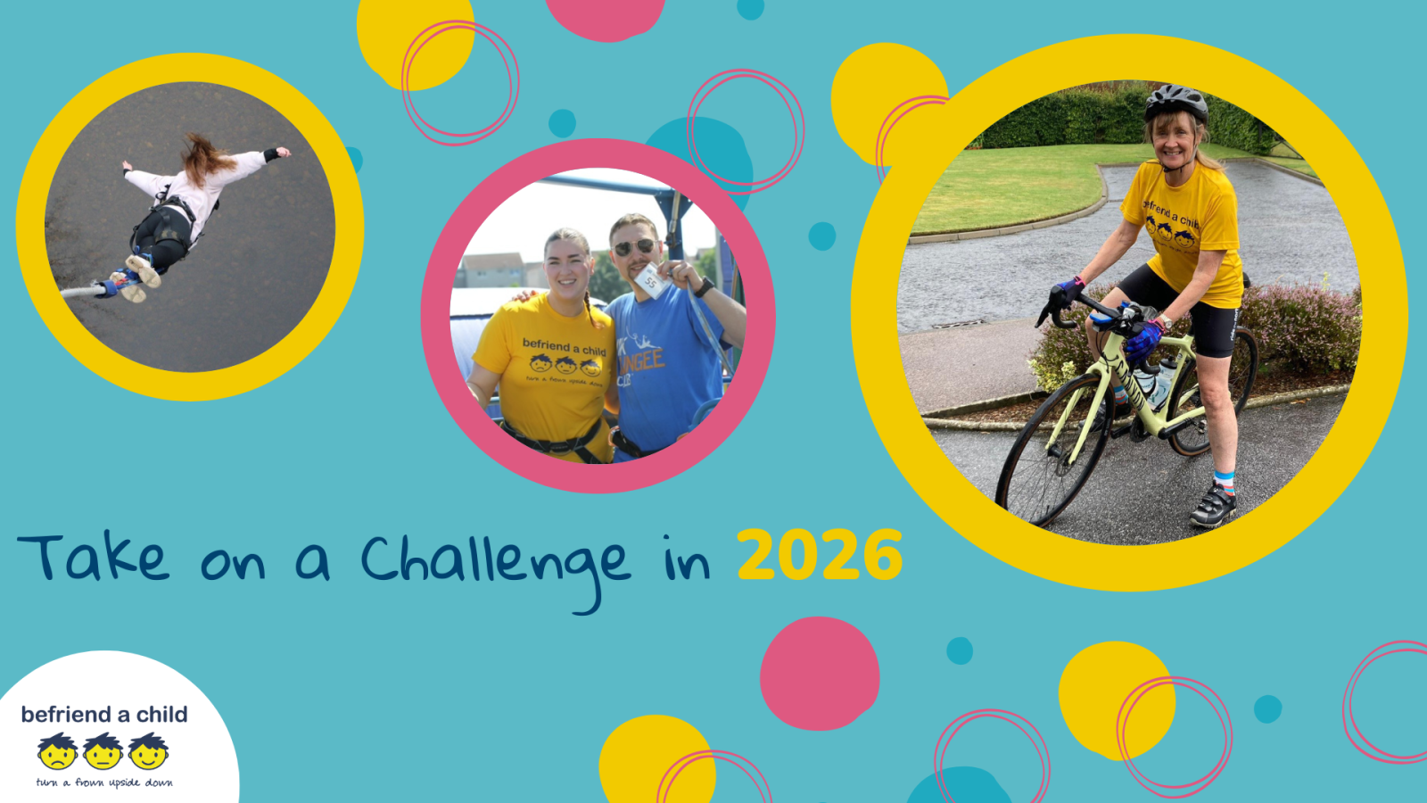 Befriend a Child partners with local charities and event organisers for an exciting line-up of 2026 sponsored events