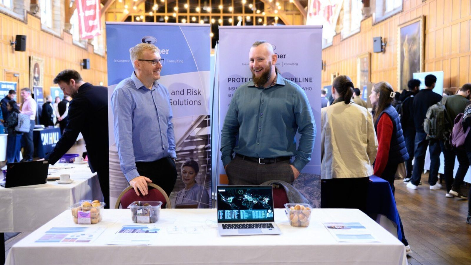 Gallagher at the University of Aberdeen Business and Finance Careers Fair
