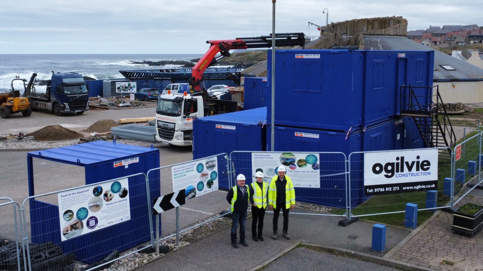 Construction work ready to begin on exciting Macduff Aquarium modernisation project