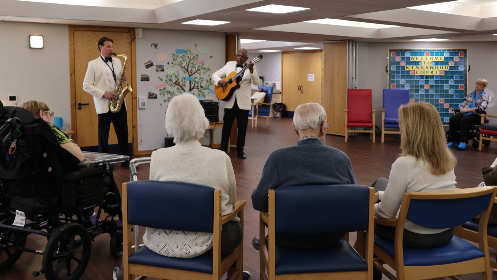 Jazz and Scottish cuisine: A perfect harmony at Bon Accord Care’s Kingswood Court