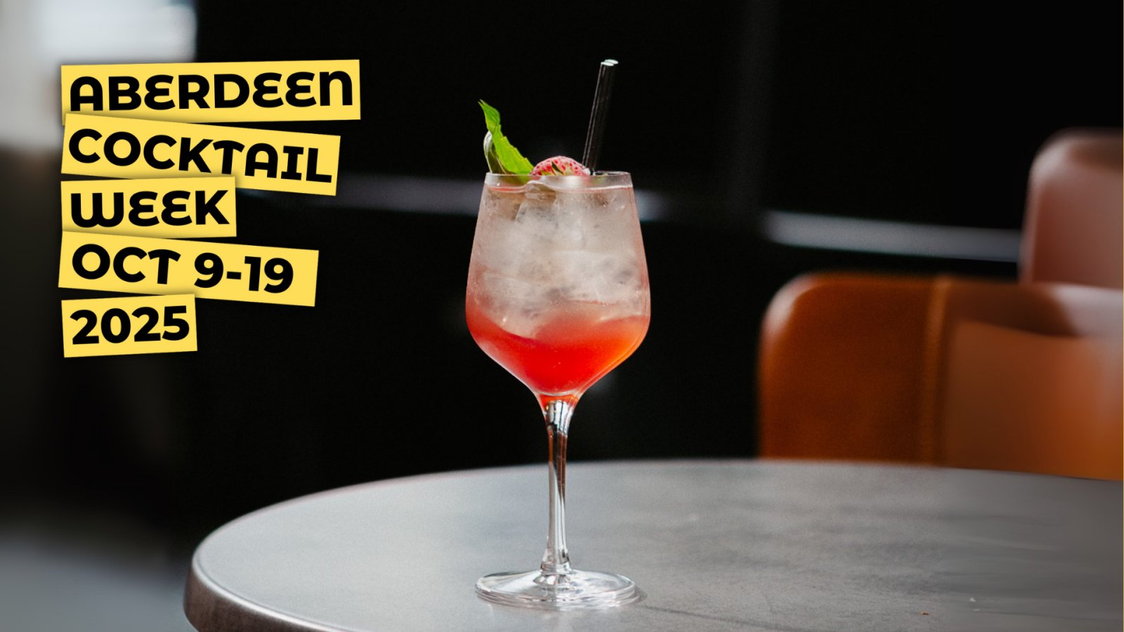 Aberdeen Cocktail Week announces the 27-venue lineup for Autumn 2025