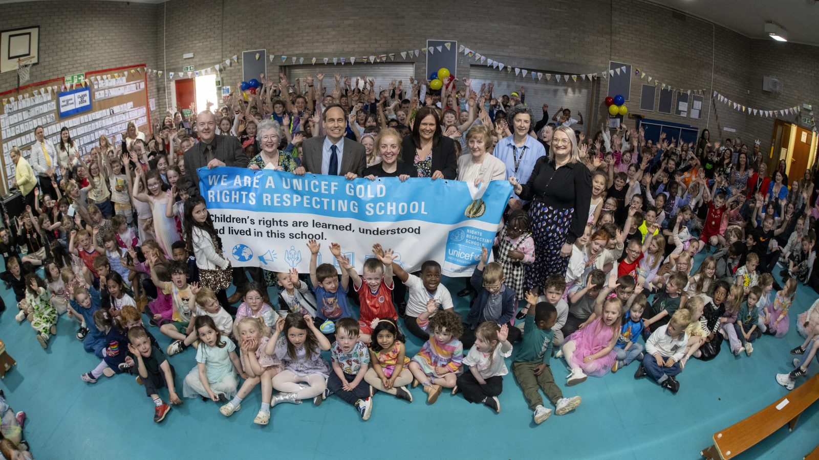 Pupils celebrate in style as Danestone hits the big Four O