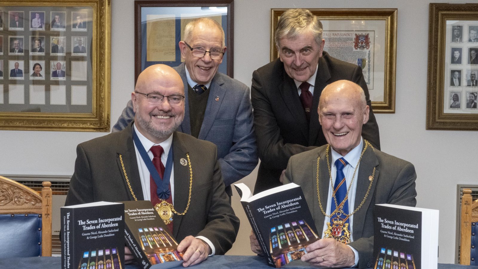 Book launch celebrated at Trinity Hall, 25 November