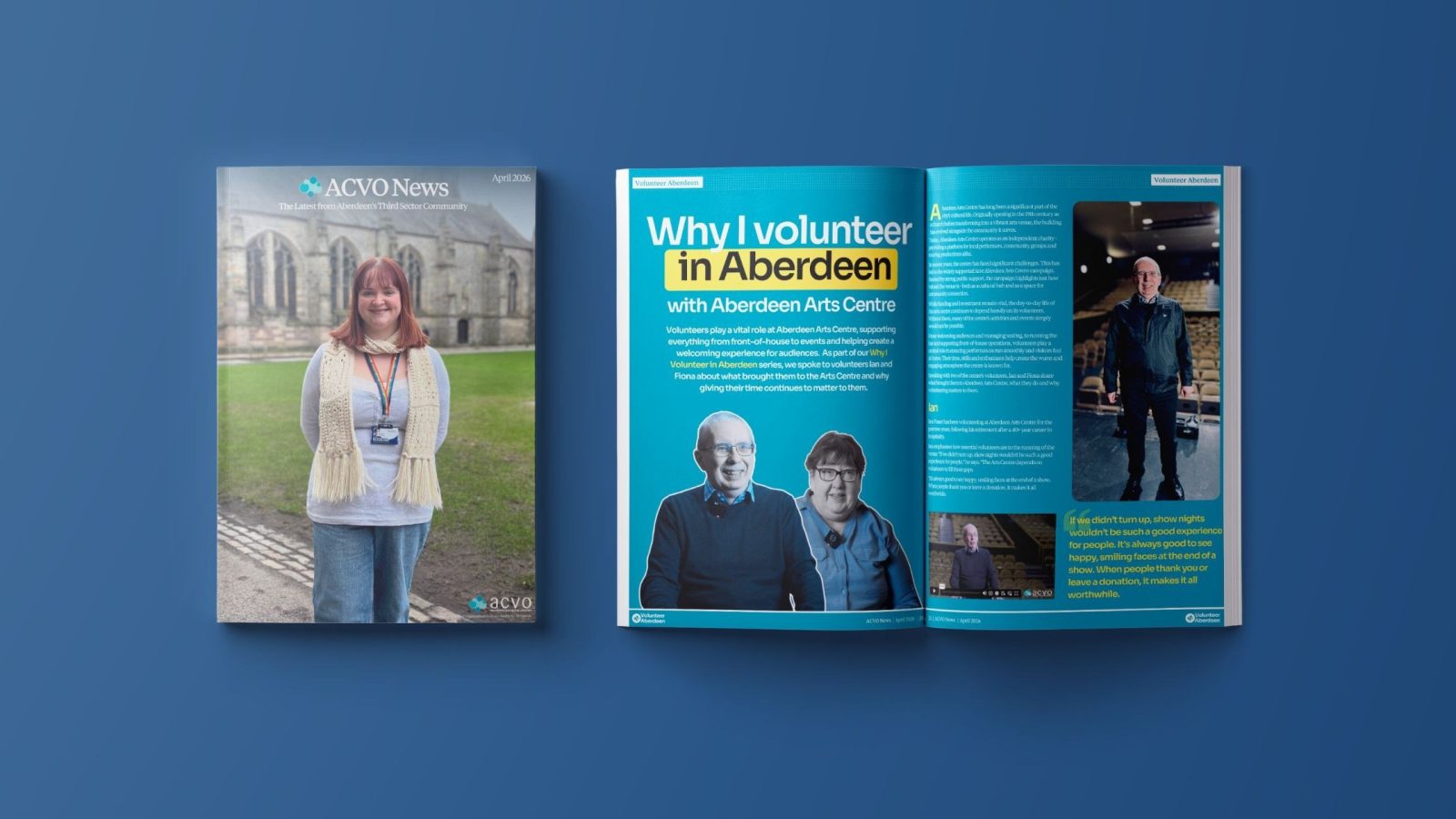 Inside the April edition of ACVO News