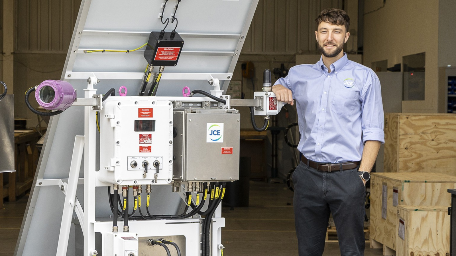 JCE's Euan Cox to present Modular Renewable Power System in action at AREG's SME Technology Showcase 2025