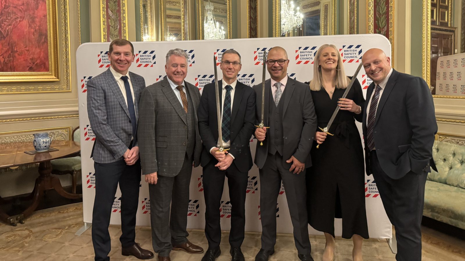 AGS Airports a cut above: Three Swords of Honour awarded for Aberdeen, Glasgow and Southampton airports by British Safety Council