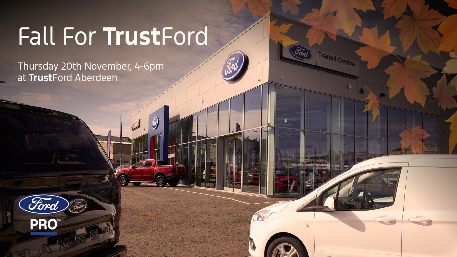 Fall for TrustFord: A commercial vehicle networking event in Aberdeen