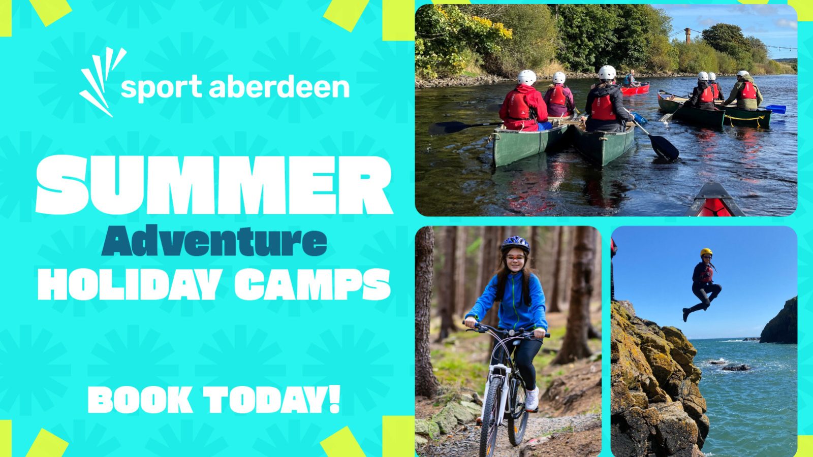 Give your children a summer to remember with Sport Aberdeen!