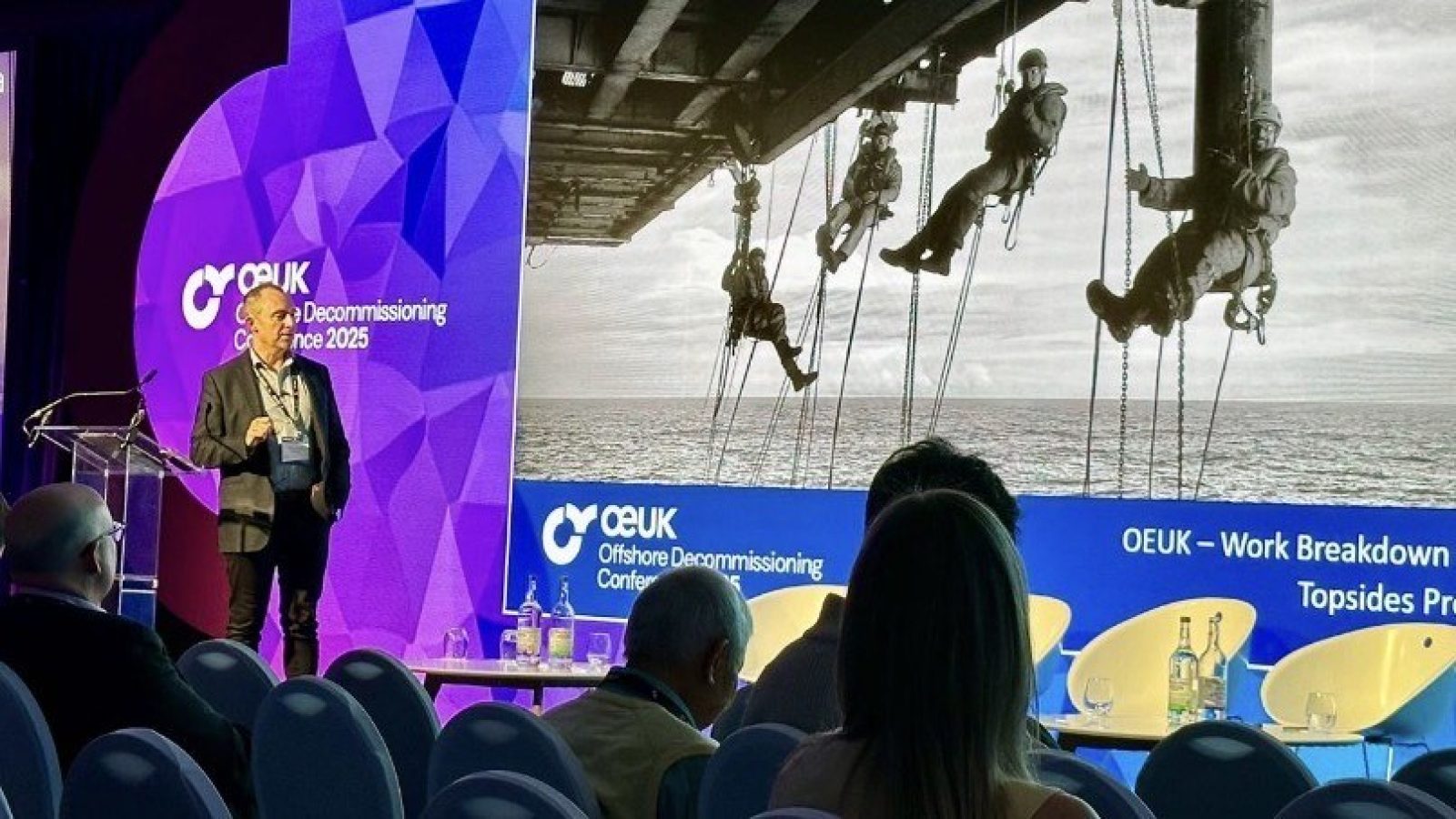 AquaTerra highlights power of early engagement at OEUK Offshore Decommissioning Conference 2025