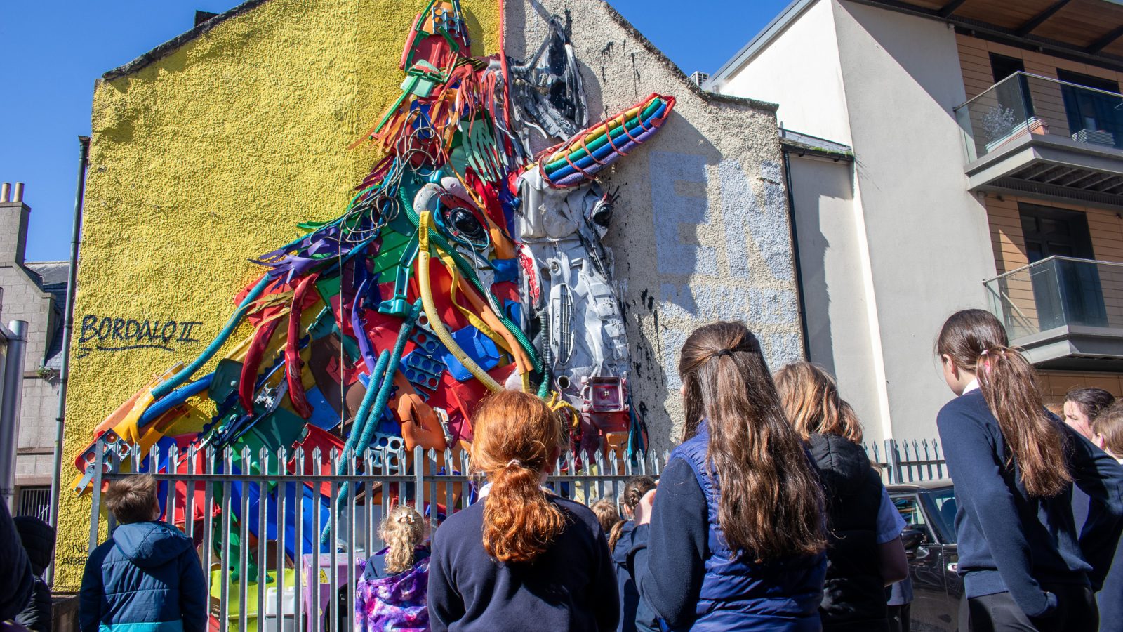 Discover the next generation of ‘Banksys’ as Nuart Aberdeen works by North-east pupils transform the Granite City