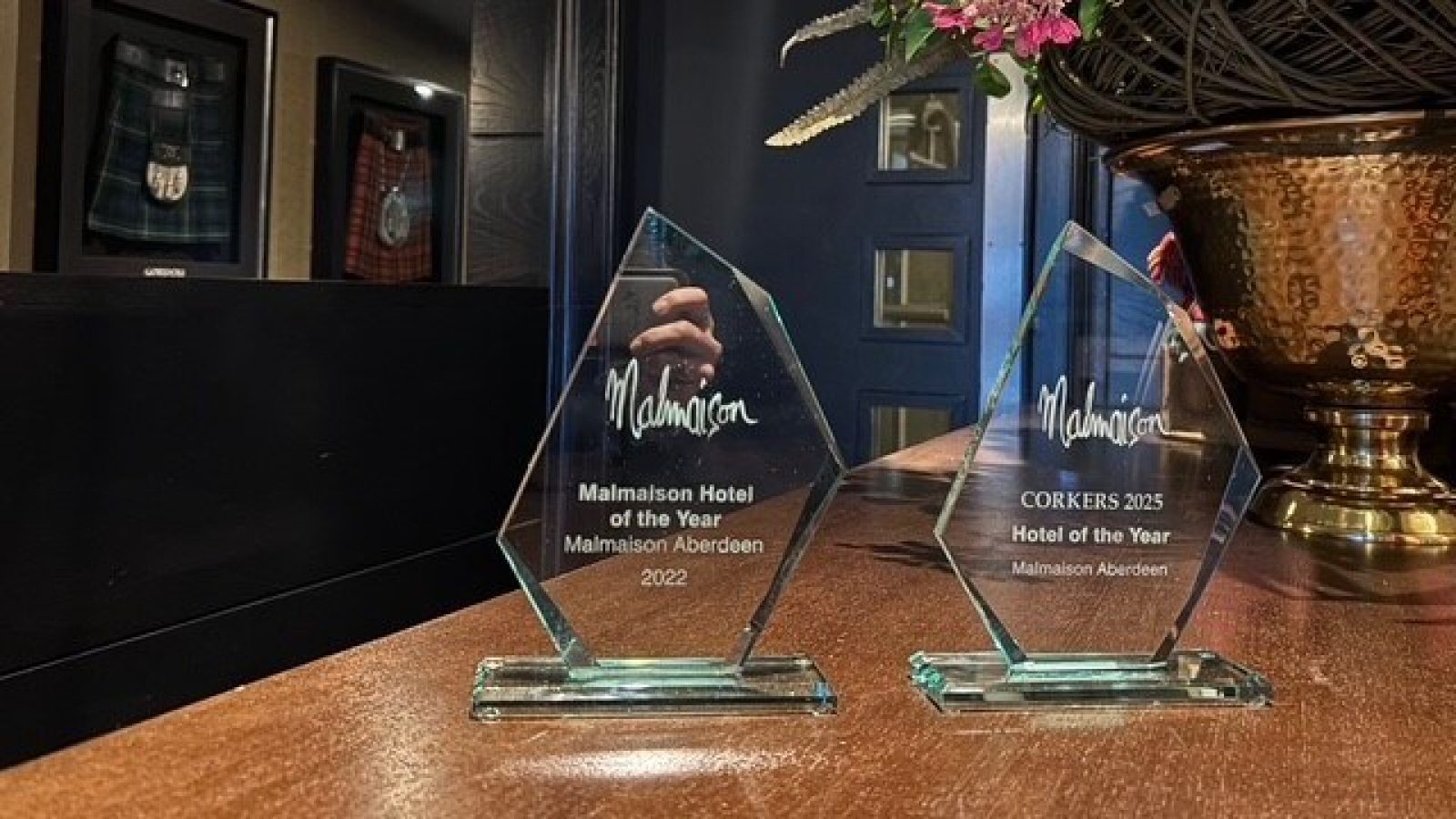 Malmaison Hotel Aberdeen has been named Malmaison Hotel of the Year!