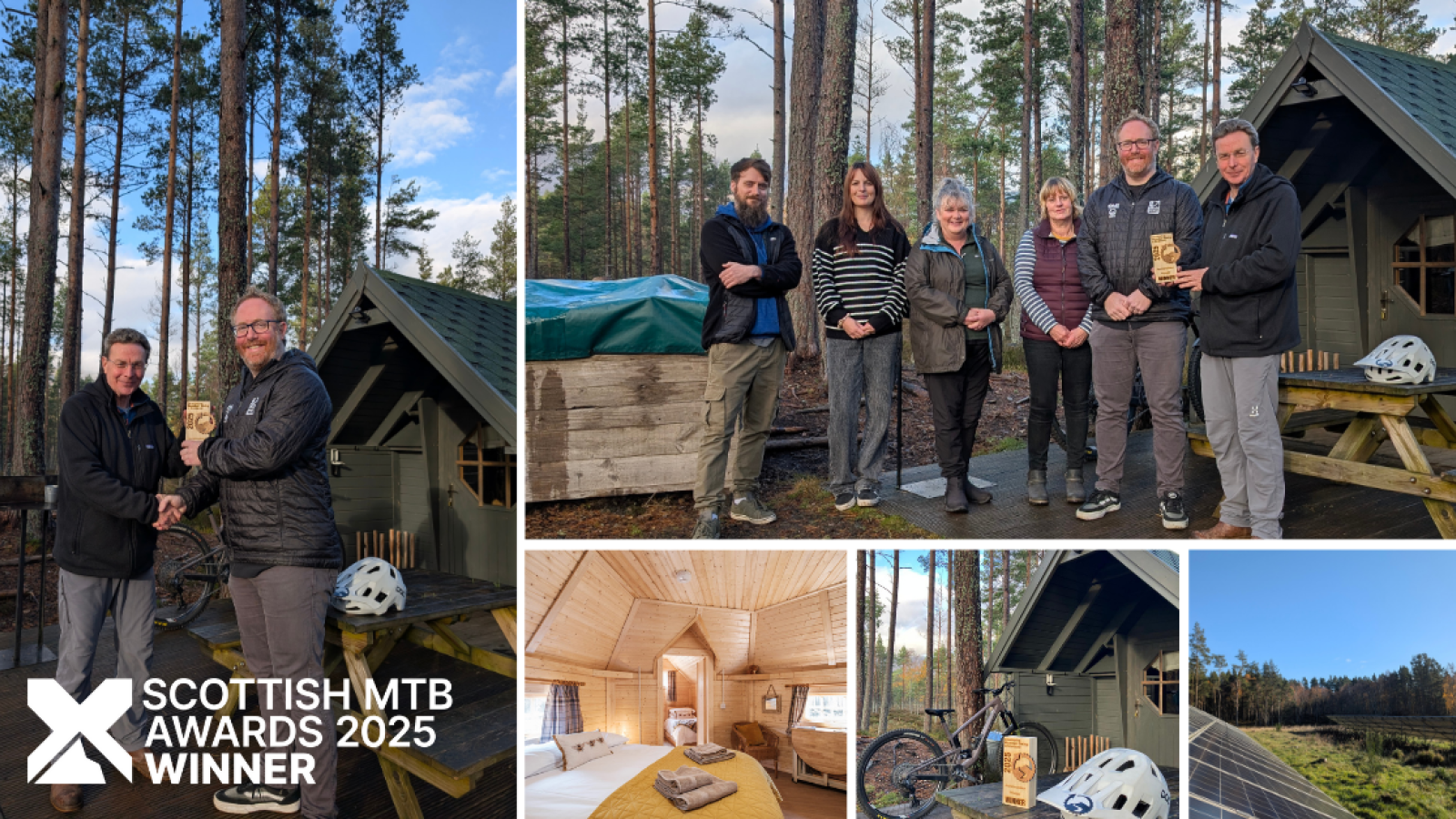 Cairngorm Bothies and Lodges secure prestigious DMBinS Accommodation Award