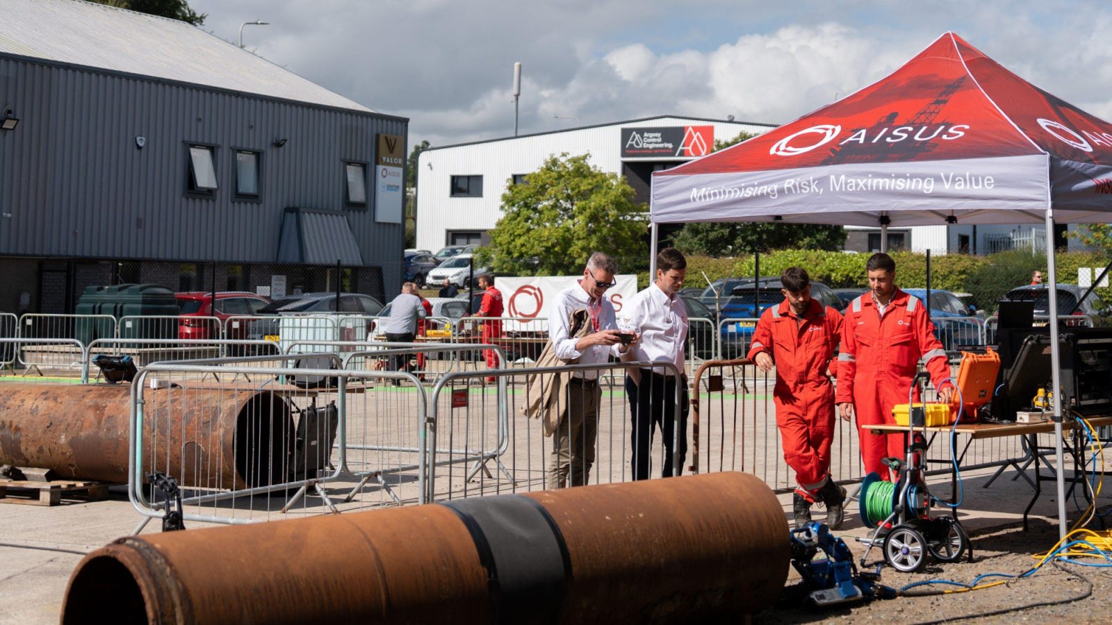 AISUS hosts successful demo day showcasing cutting-edge inspection technology
