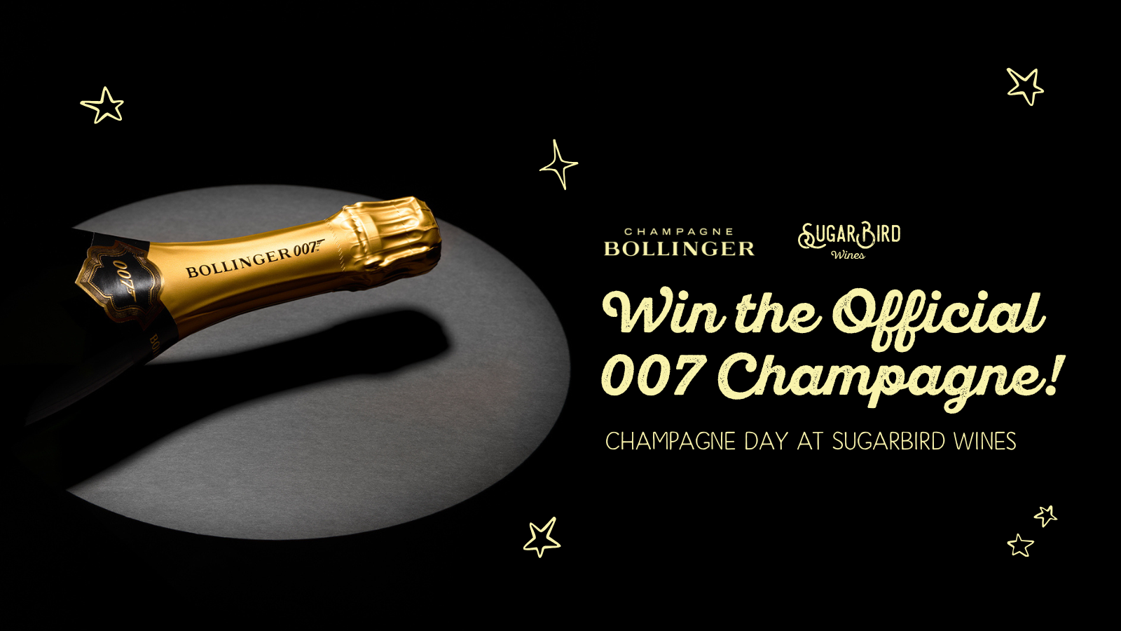 Take home the official 007 Champagne