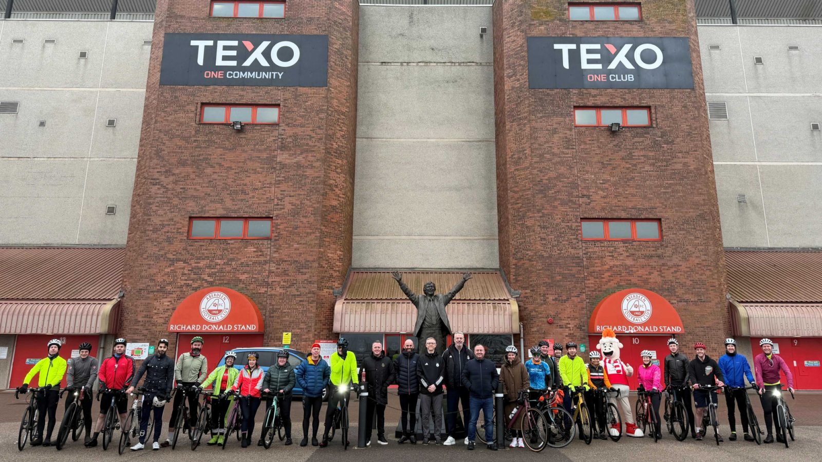 bp Coast 2 Coast cycle to support Aberdeen Football Club Community Trust (AFCCT) in memory of colleague Fraser Buchan