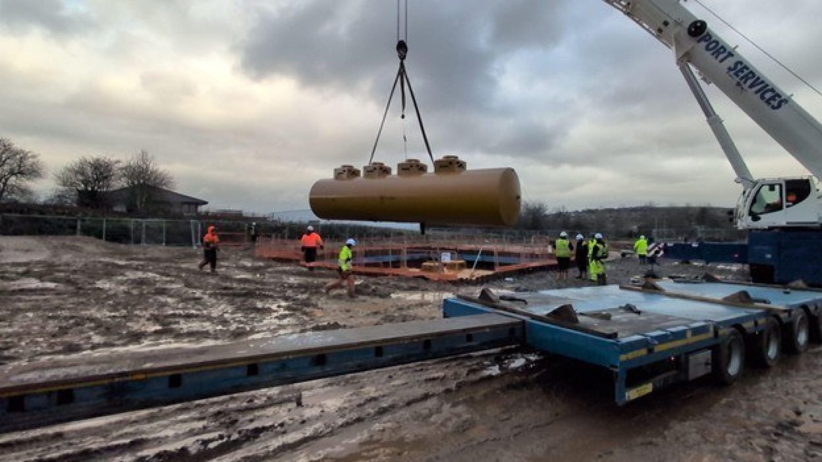 Fuel tanks delivered to Costco Kingshill site