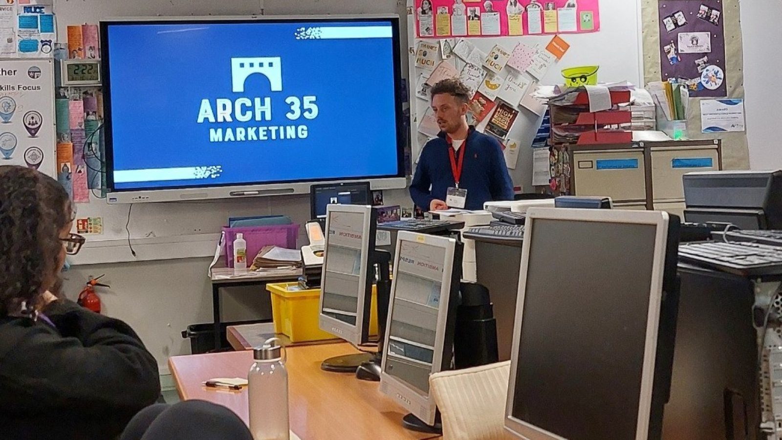 Arch 35 Marketing inspires next generation of marketers at Oldmachar Academy