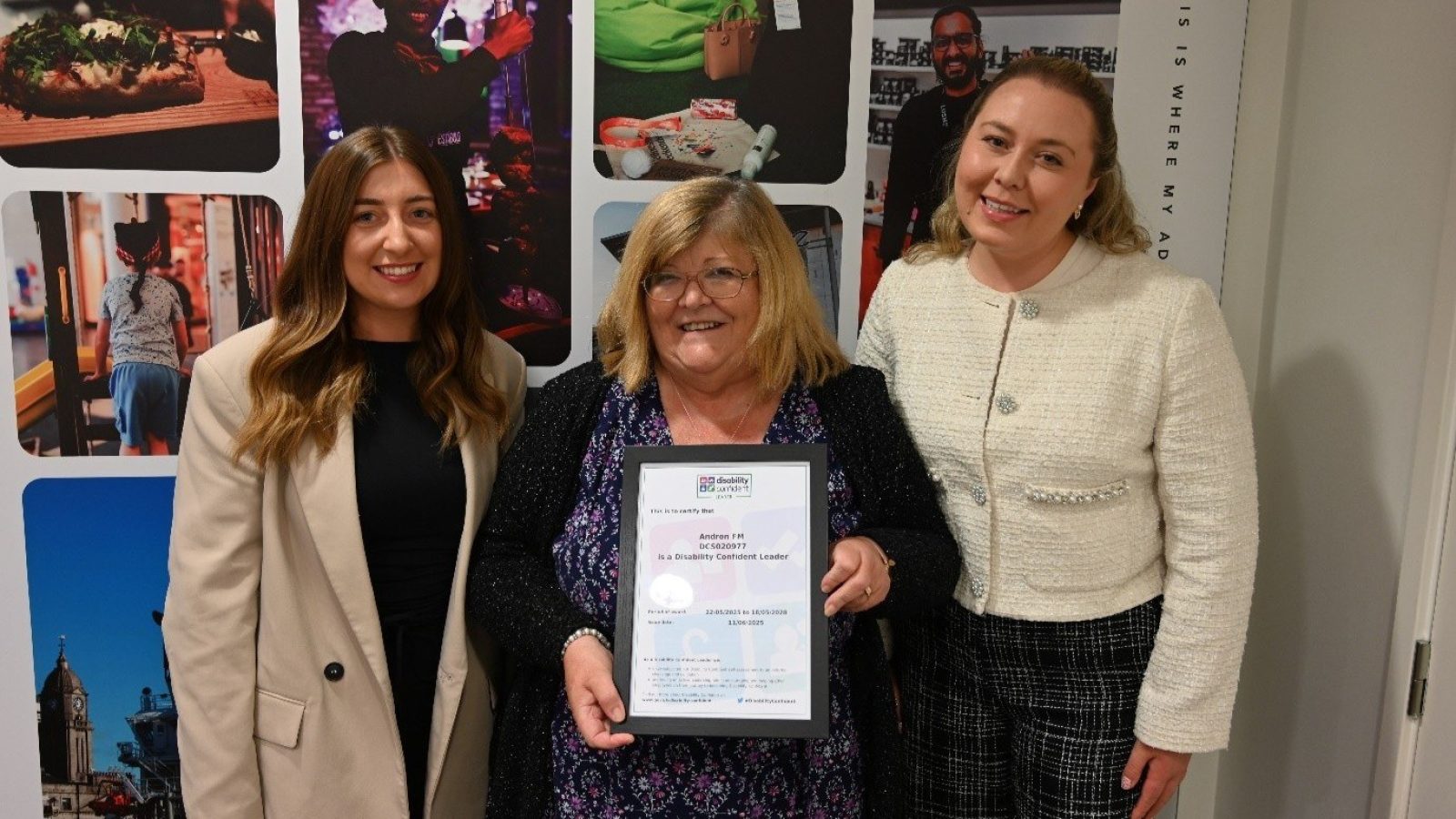 Andron FM achieves Level 3 Disability Confident Leader status