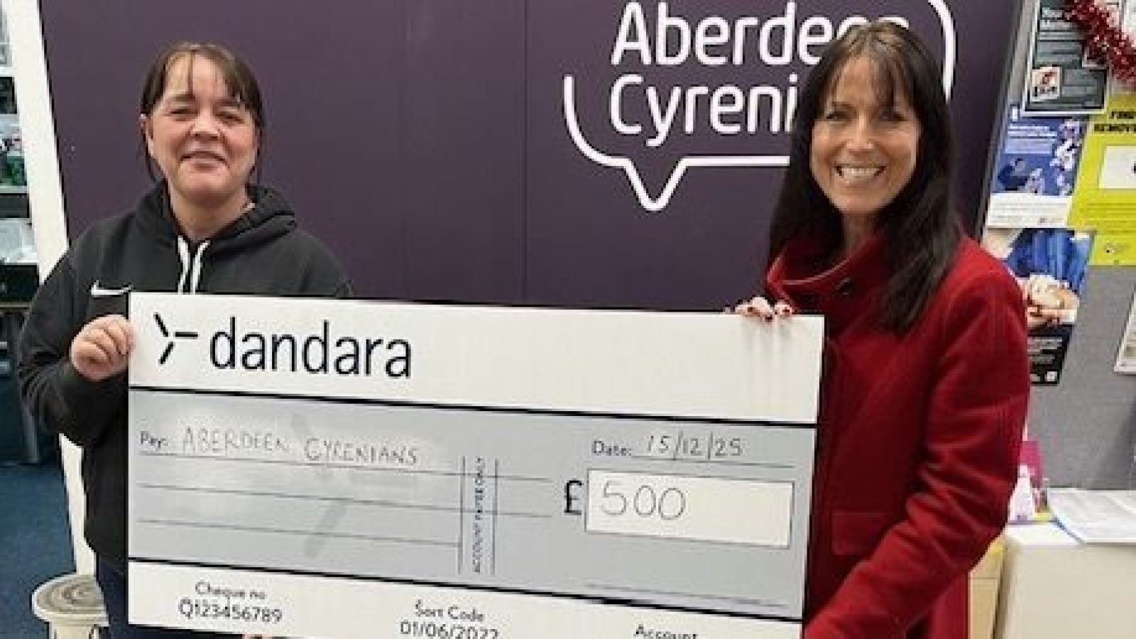 Dandara puts kindness on the menu for Aberdeen Cyrenians