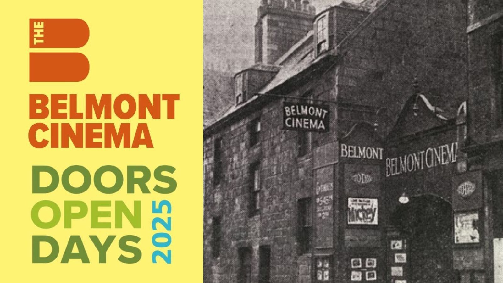 For one day only; The Belmont doors are open