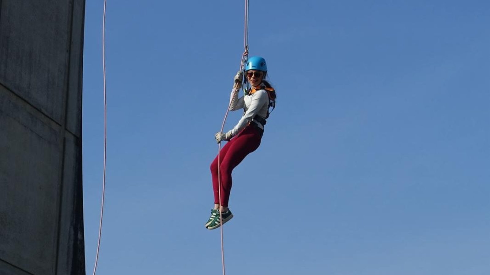 Abseiling for Cornerstone
