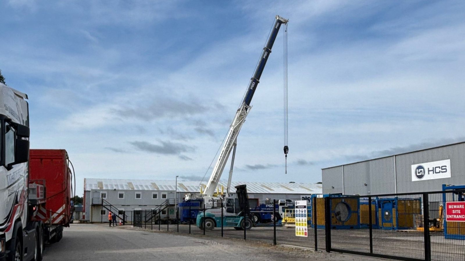 HCS supports major North Sea offshore mobilisation
