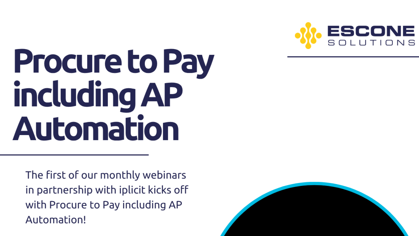 Escone Solutions launches new webinar series focused on iplicit financial software
