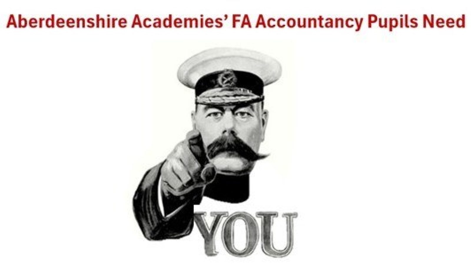 Aberdeenshire Academies' FA Accountancy pupils need you
