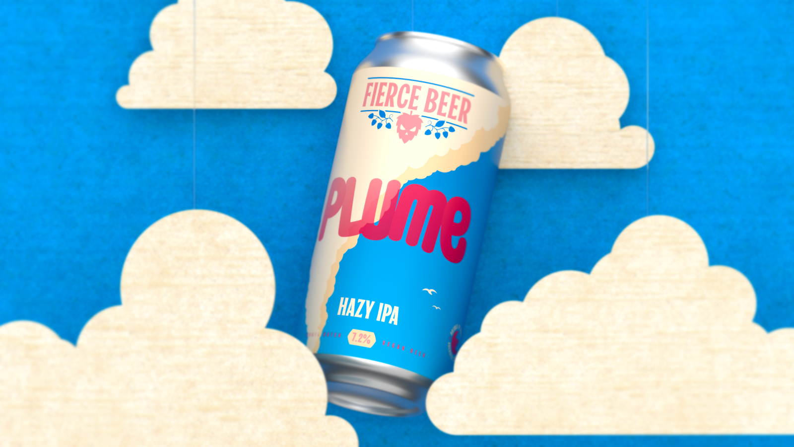Scottish independent Fierce Beer brings Hazy IPA Plume to Asda shelves nationwide