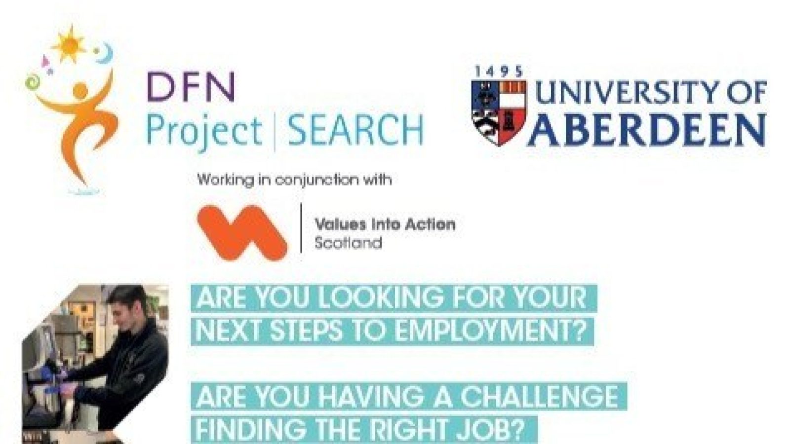 DFN Project SEARCH University of Aberdeen employability programme