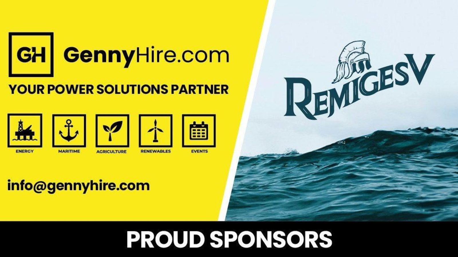 Genny Hire powers Regimes V’s in Atlantic Rowing Challenge