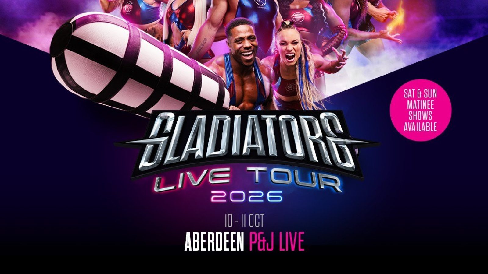 Gladiators Live to storm P&J Live as part of UK tour