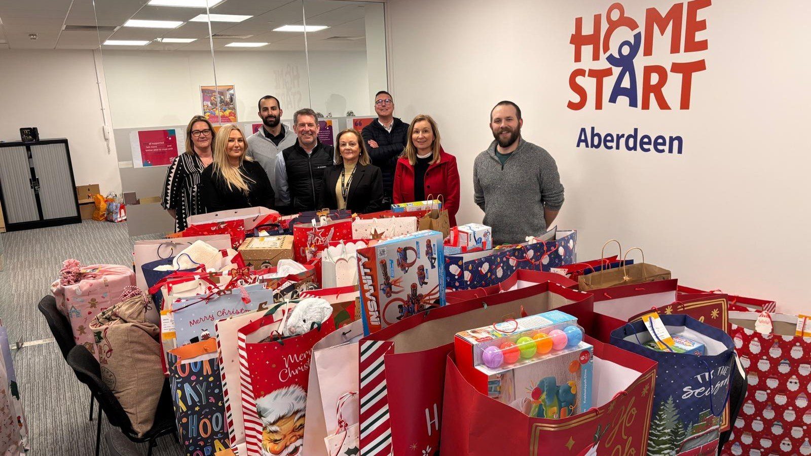 Home-Start Aberdeen and Anasuria team up to support families this festive season