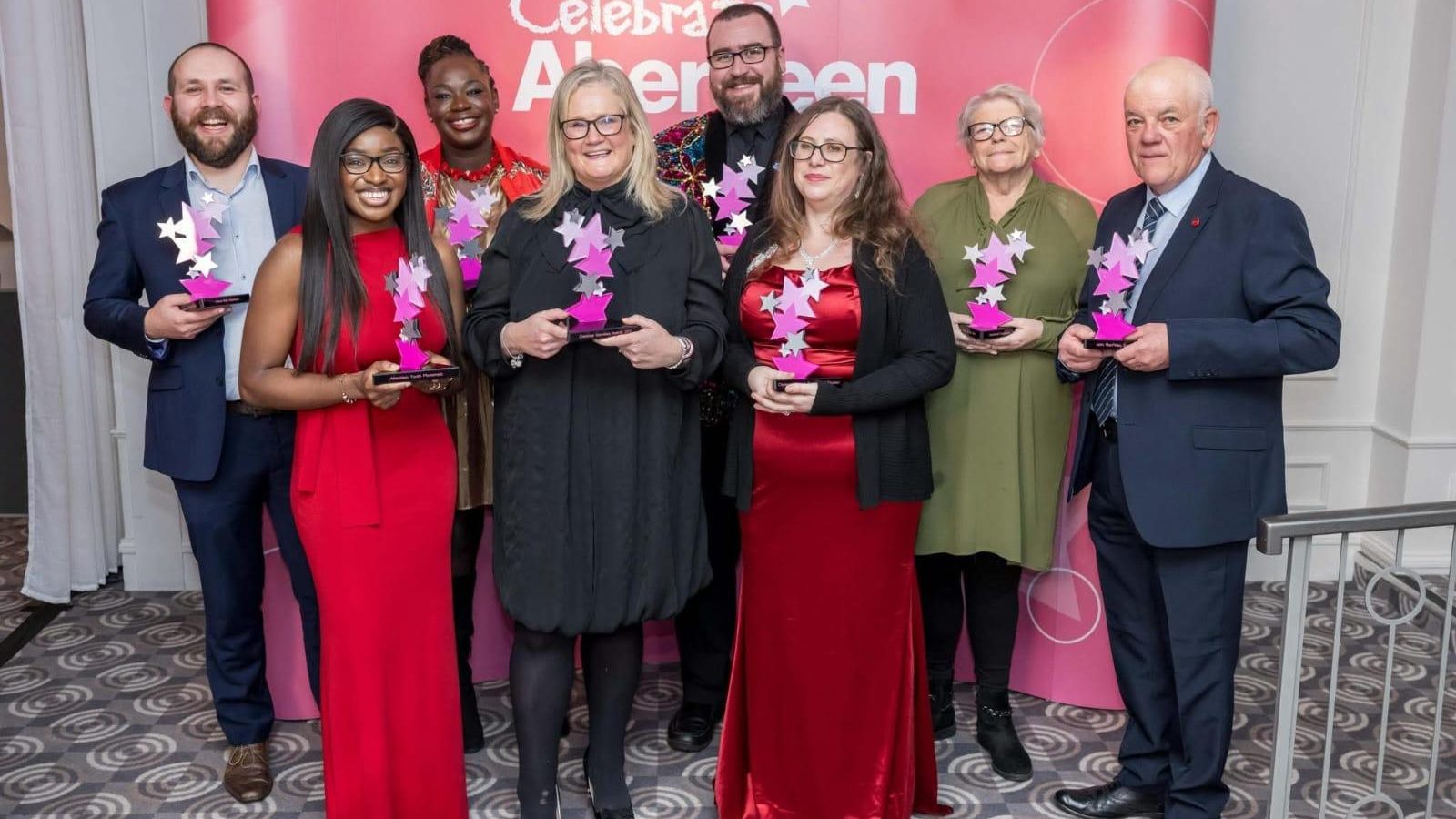 Home-Start Aberdeen named Small Organisation of the Year at Celebrate Aberdeen Awards
