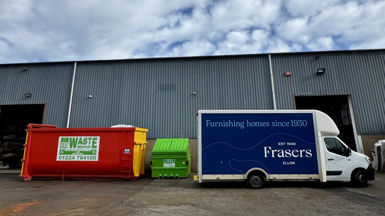 Frasers of Ellon partners with EIS Waste Services to drive sustainability and improve waste management
