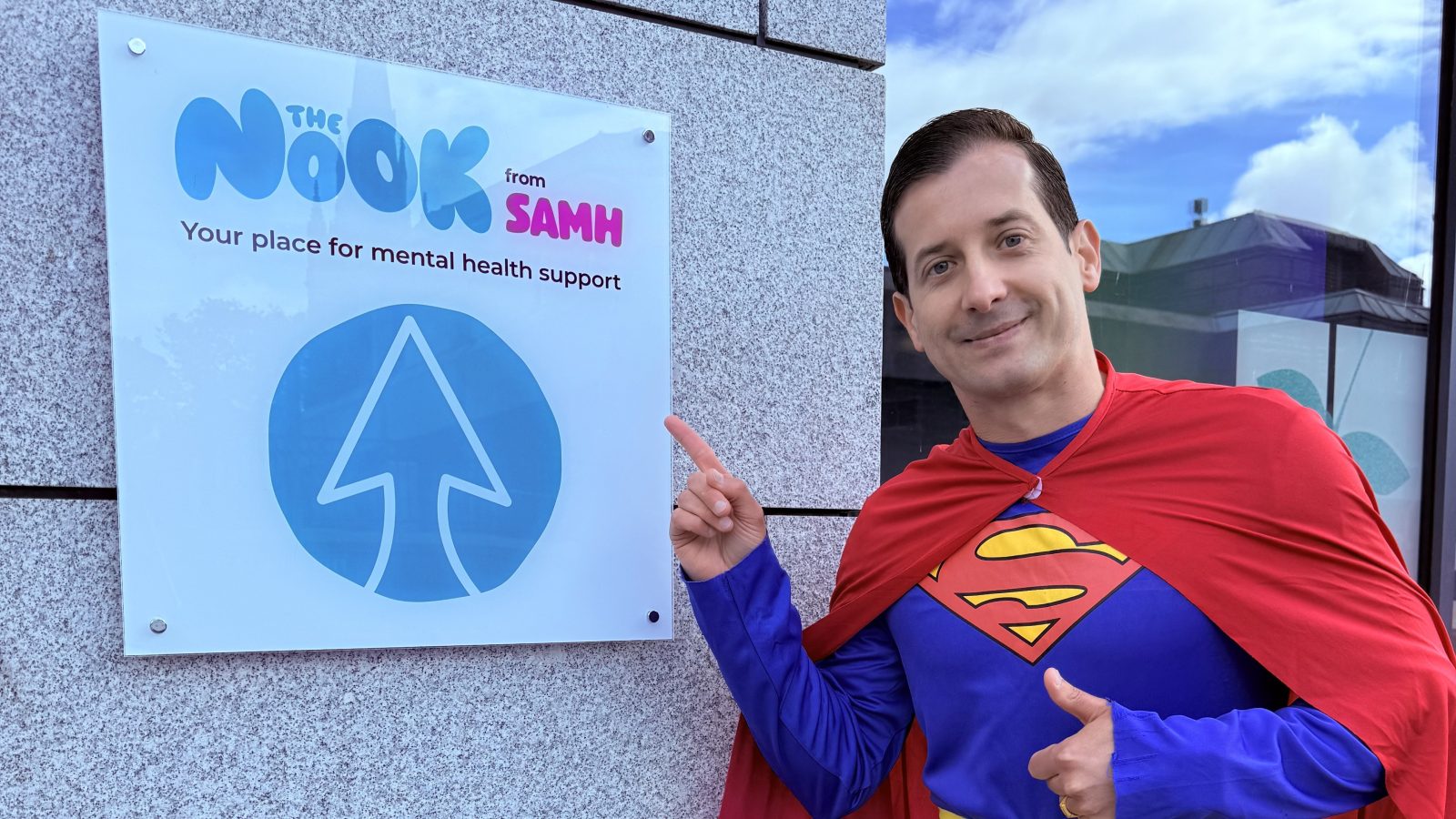 Miles of Smiles campaign recognised at preview of new Aberdeen mental health hub
