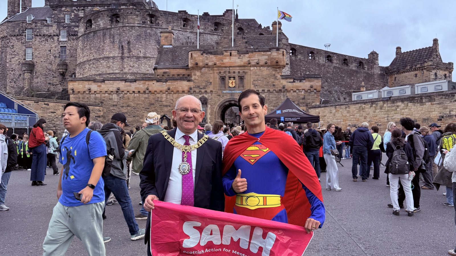 Scotland’s capital backs 'Miles of Smiles' mental health campaign